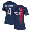 Maillot de Supporter Paris Saint-Germain 2023-24 Juan Bernat 14 Domicile Pour Femme